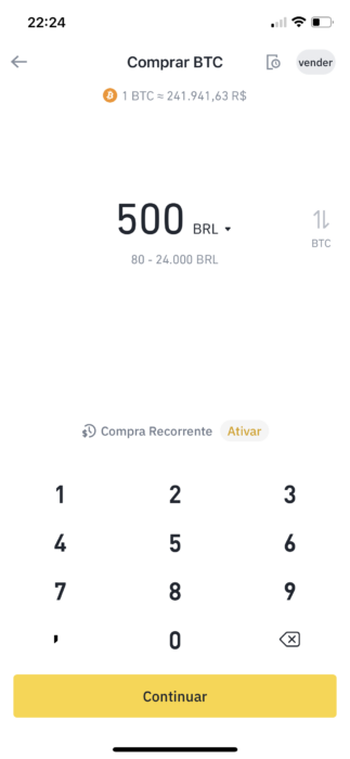 comprar cripto com cartão de credito