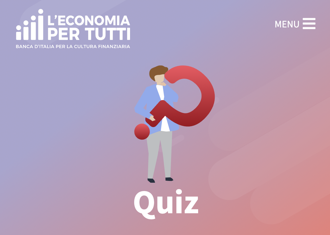 Quiz Economia – Teste seus conhecimentos sobre economia e finanças na Italia