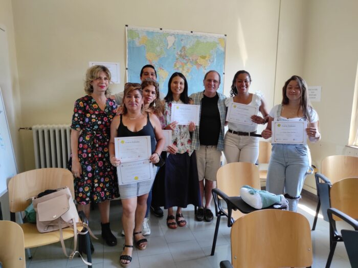 Curso gratuito em Florença de italiano e inglês