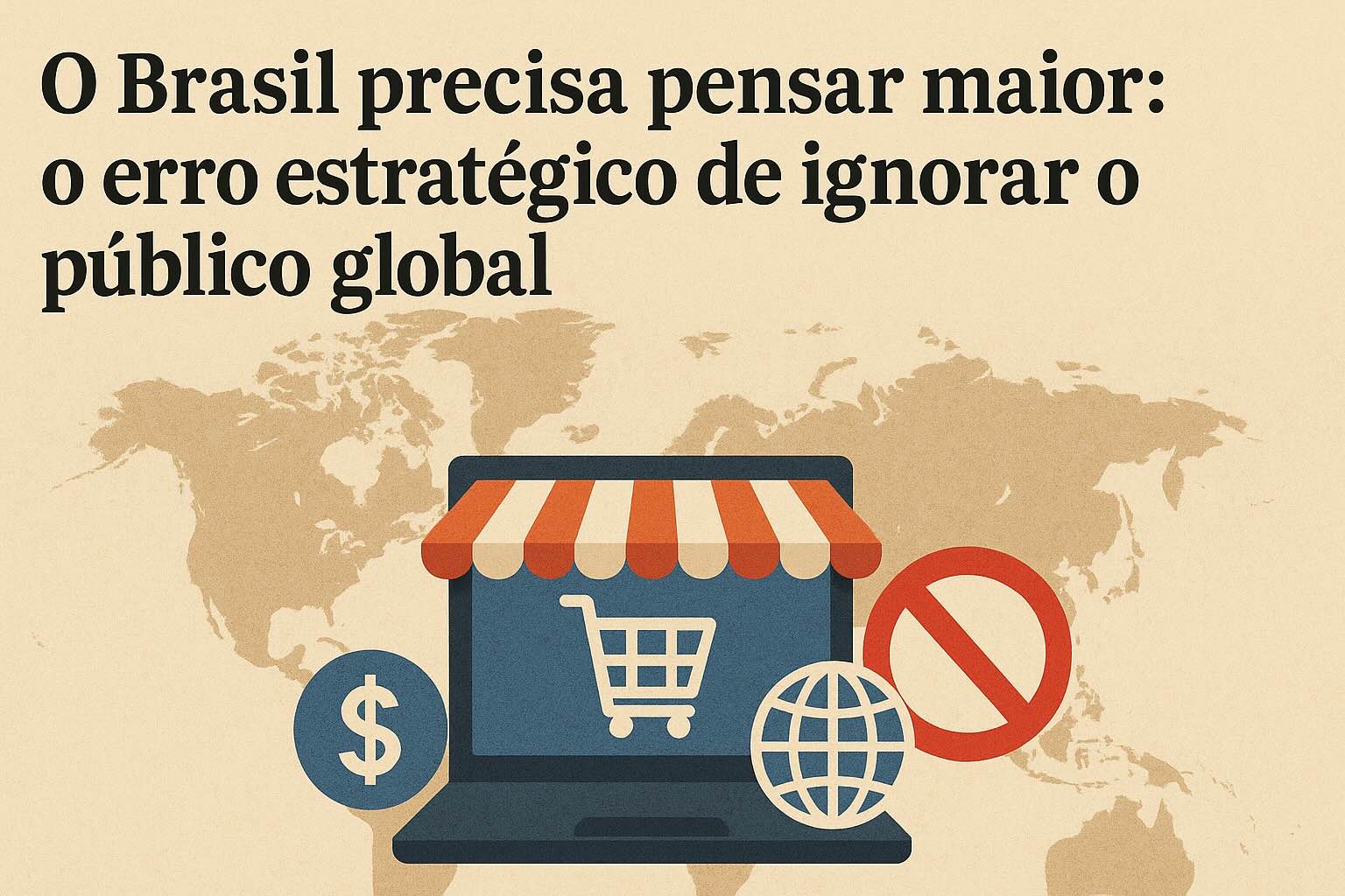 O Brasil precisa pensar maior: o erro estratégico de ignorar o público global