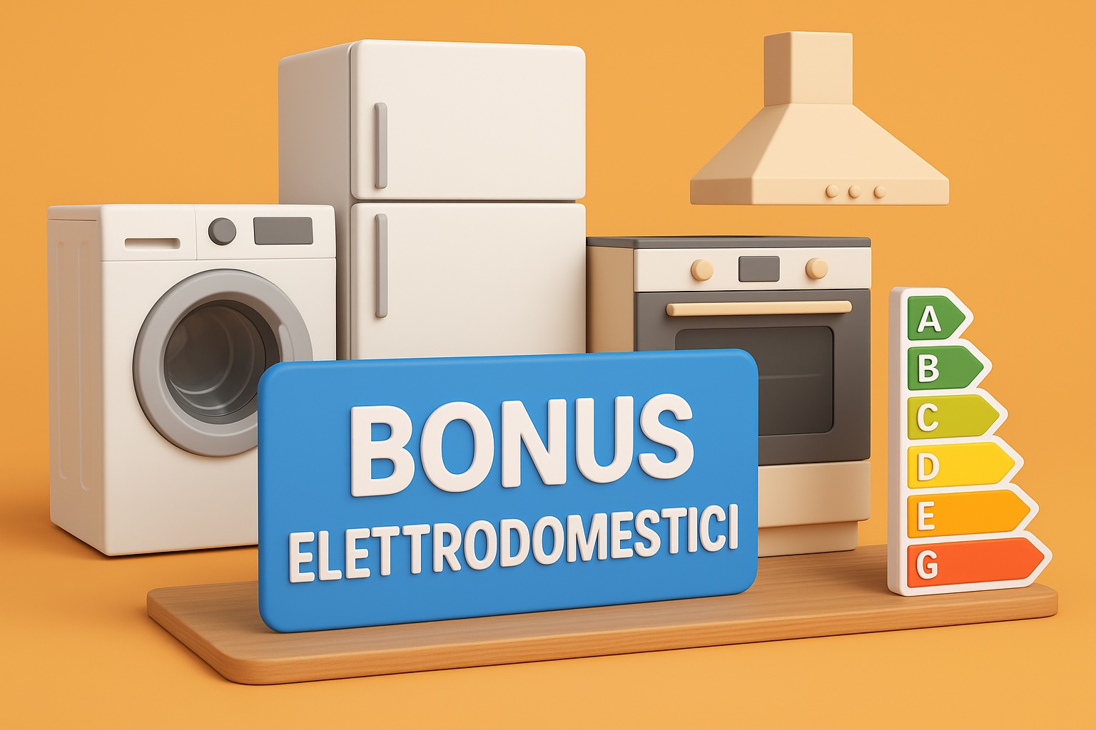 Bonus elettrodomestici na Itália: tudo o que você precisa saber para pedir o voucher