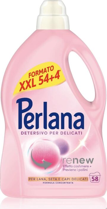 Perlana é ideal para lavar roupas delicadas