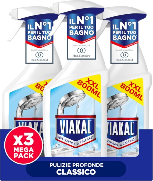 Viakal, o melhor produto para limpar banheiro