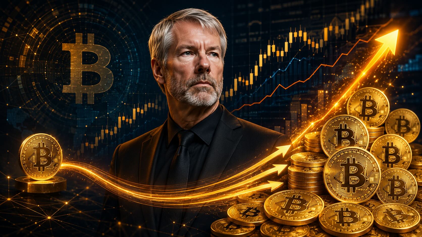 Michael Saylor pode vender Bitcoin para comprar mais: estratégia genial ou matemática arriscada?